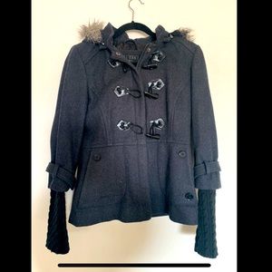 Guess wool pea coat